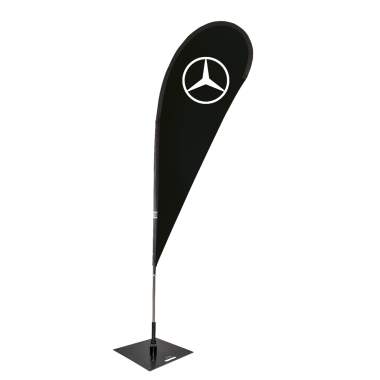 beach flag mercedes